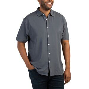 KENNETH COLE Sea Soft Knit Button Front Shirt